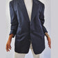 maxi blazer bleu oversize Kenzo vintage pour femme bruxelles belgique