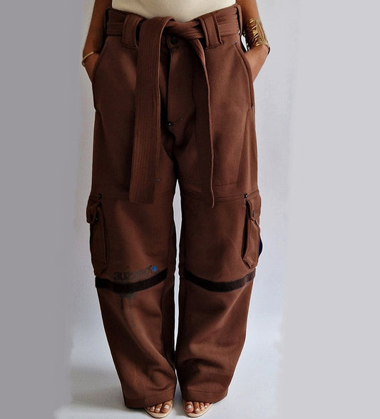 pantalon cargo large vintage pour femme taille unique Bruxelles Belgique