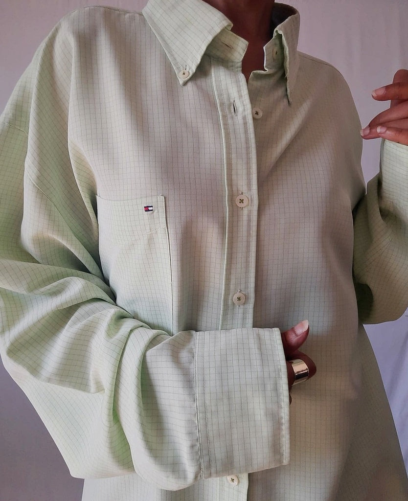détail maxi chemise Ralph Lauren pour femme bruxelles belgique