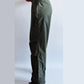 pantalon large cargo kaki vintage taille large pour femme