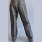 pantalon beige classique Carhartt vintage pour femme Taille large