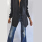 maxi blazer veste de costume oversize pour femme noir vintage Bruxelles Belgique